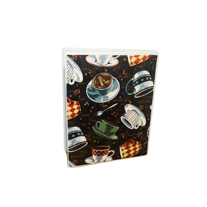 Reflection Journal Coffee Love Encased Fabric