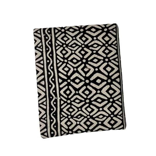 Reflection Binder Journal Brown African Print